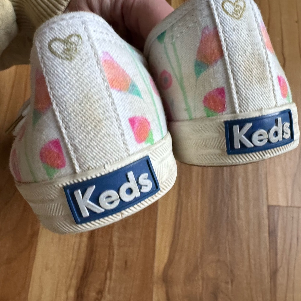 Taylor Swift keds incredible things Champion Flower Painting watercolor sneakers - Picture 4 of 15